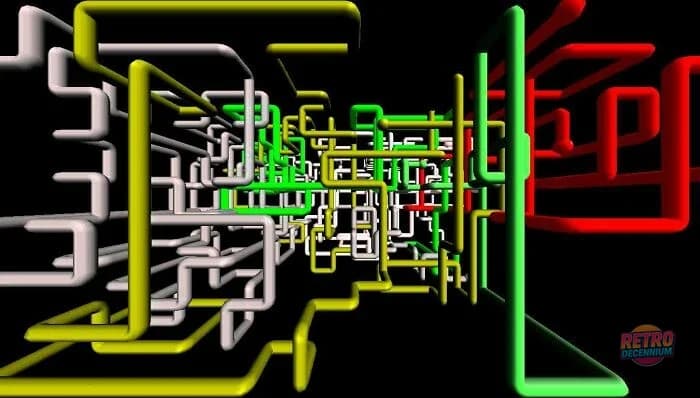 Windows 3D Pipes screensaver